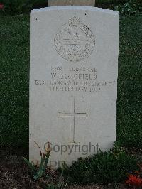 Salonika (Lembet Road) Military Cemetery - Schofield, W